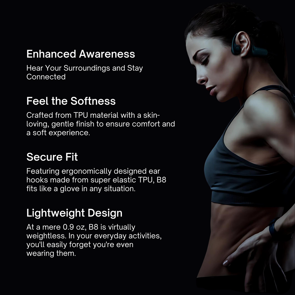 B8 Bone Conduction Headphones