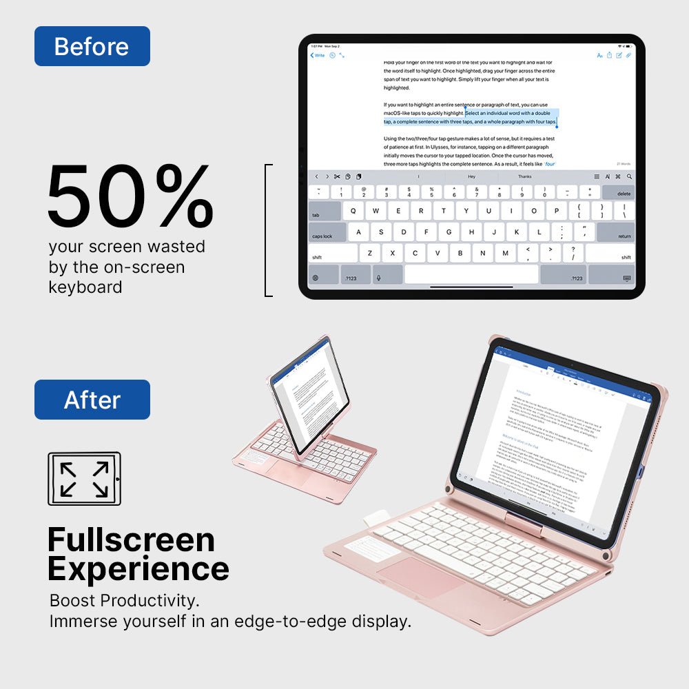 360° iPad Keyboard
