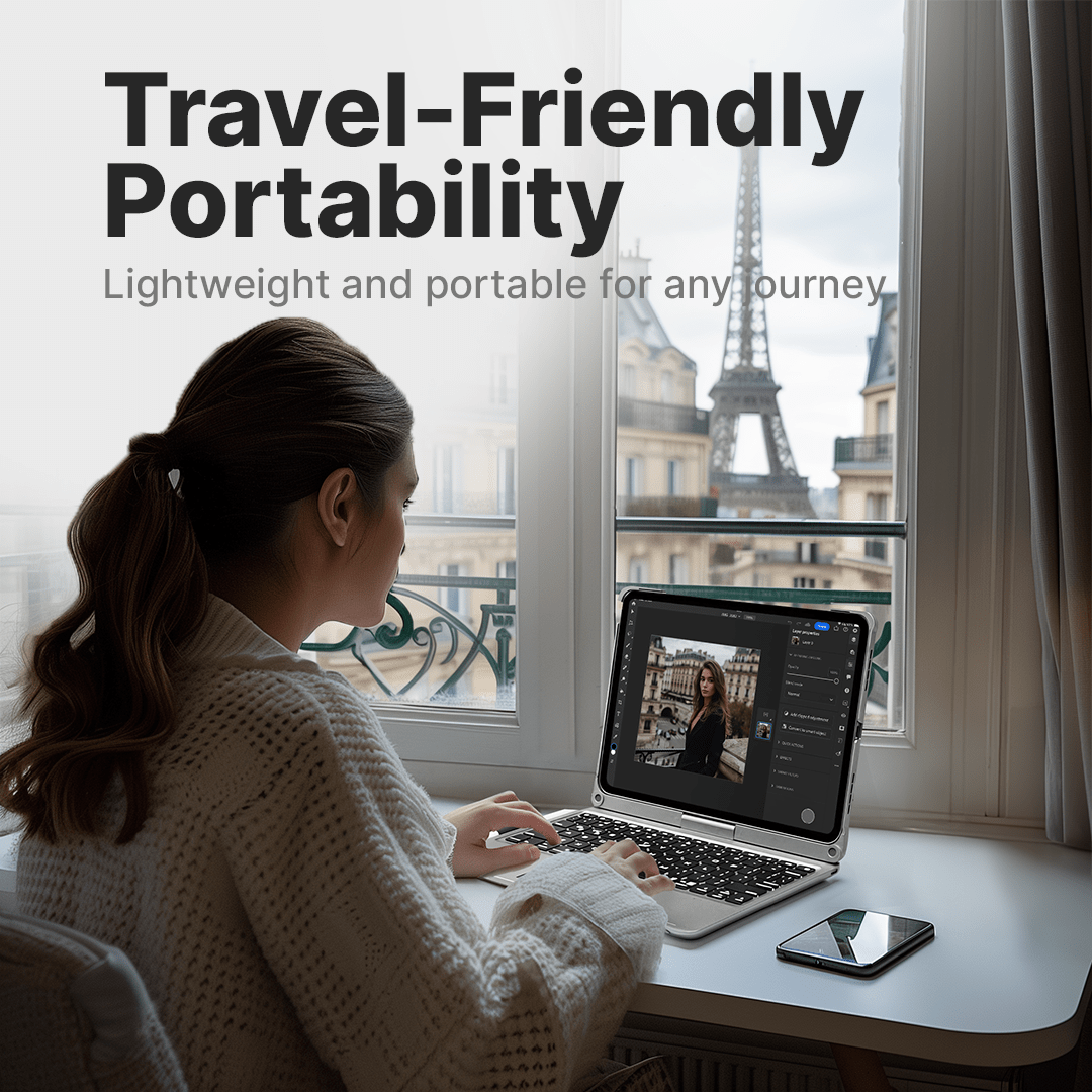 TypePro Wireless Keyboard Case for iPad