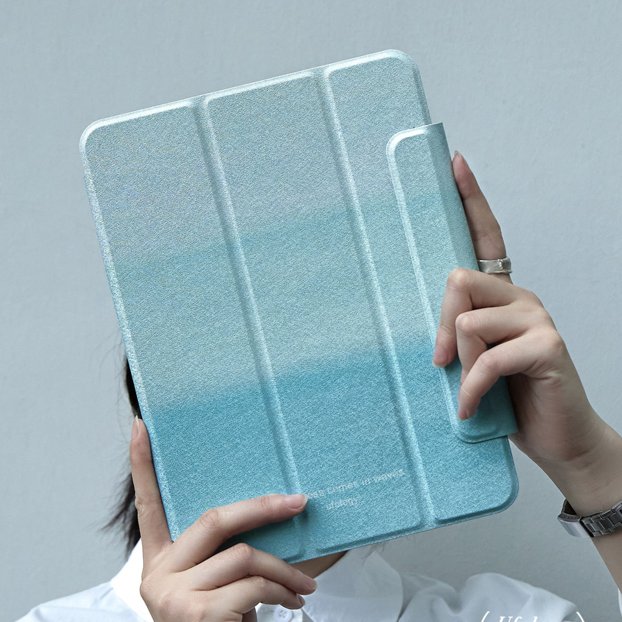 Sea Blue iPad Case